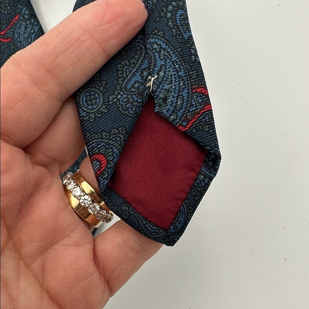Vintage Burberry Tie 58” Long - Picture 6 of 9